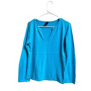 Vintage GAP Turquoise Sweater Size M – Angora Rabbit Hair Blend